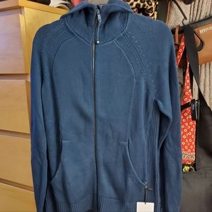 Lululemon Scuba Full Zip Sweater Blue? NWT Sz Large